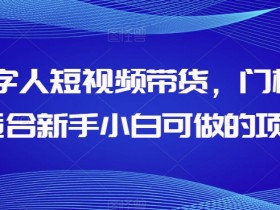 新手小白也能做！AI数字人短视频带货项目，0门槛轻松赚钱-54创业网