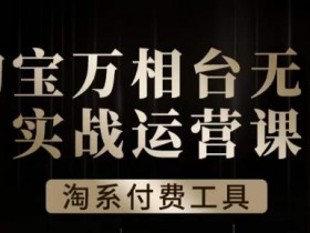 万相台无界实操课：淘系实战运营全案例解析，手把手教你玩转万相台无界-54创业网