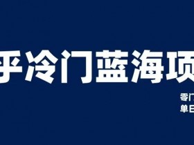 知乎冷门赚钱项目：零门槛单日变现200+的蓝海玩法揭秘-54创业网