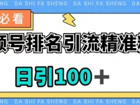 视频号引流精准粉日引100+：3步引爆流量实战揭秘-54创业网