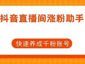 抖音直播涨粉秘籍：3天速成千粉账号的实用技巧-54创业网