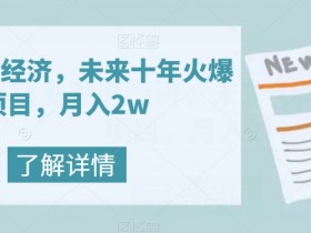 未来十年银发经济养老项目揭秘：月入2W的暴利行业-54创业网