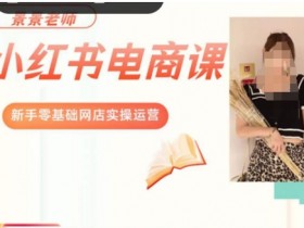 小红书电商新手教程：零基础开网店运营实操全攻略-54创业网