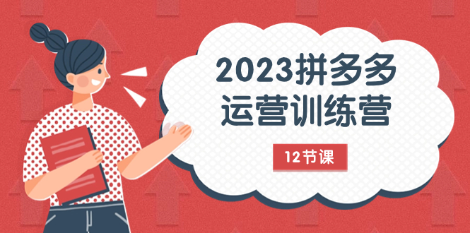 2023拼多多运营训练营12节课：掌握流量底层逻辑+免费付费玩法-54创业网