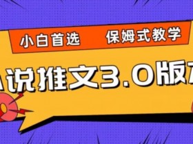 小说推文3.0玩法：日赚2000+保姆教程，小白也能轻松上手！-54创业网