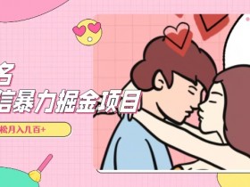 匿名短信项目：揭秘冷门信息差赚钱，日入几百+全网首发-54创业网