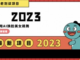 AI换脸美女跳舞：日入过千的12月最新男粉赚钱项目揭秘-54创业网
