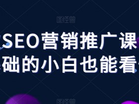 谷歌SEO营销推广课：零基础小白快速上手实战指南-54创业网