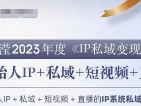 创业人必学：IP私域变现营教你轻松赚钱秘籍-54创业网