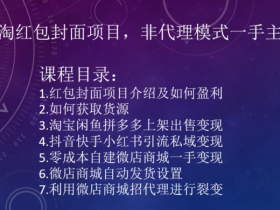 2023小淘红包封面赚钱项目：非代理模式一手主权，轻松赚大钱-54创业网