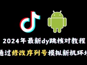 2024抖音跳核对最新教程：修改序列号模拟新机环境技巧大公开-54创业网