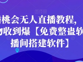 天庭蟠桃会无人直播教程：免费搭建直播间+自动收礼物神器-54创业网