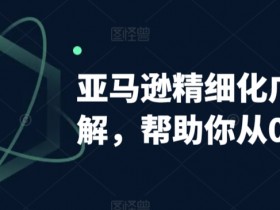 亚马逊广告优化指南：0-1自动广告权重+手动广告打法详解-54创业网