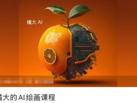 零基础AI绘画入门：橘大教你从小白到精通，轻松掌握AI绘画技巧-54创业网