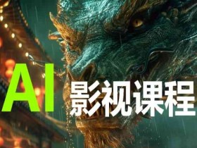 AI影视创作课程：零基础掌握AI电影制作全套教程-54创业网