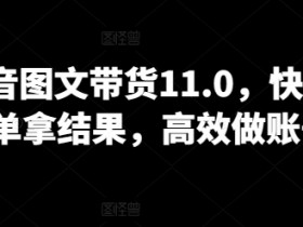 抖音图文带货11.0：3步快速出单技巧，高效涨粉做爆款账号-54创业网