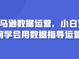 亚马逊数据运营入门：3步教你用数据提升店铺销量-54创业网