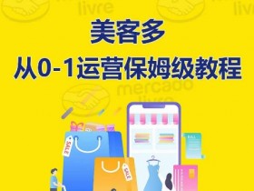 美客多开店运营0-1全流程实操：新手3天速成爆单技巧-54创业网