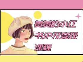2024姜姜小红书IP打造课：从0到1变现秘籍-54创业网