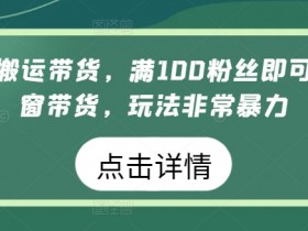 视频号搬运带货怎么玩？0粉起号满100粉丝开通橱窗带货，暴力玩法大揭秘-54创业网