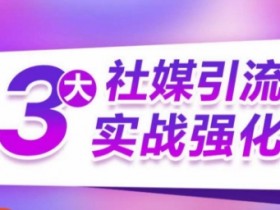 3大社媒引流实战：多渠道精准获客技巧，订单销量翻倍增长-54创业网