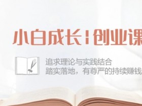 小白创业课42节：从0到1实战赚钱，理论结合实践轻松落地-54创业网
