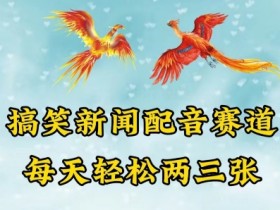 搞笑新闻配音赛道揭秘：中视频爆火赛道，每天轻松赚两三张-54创业网