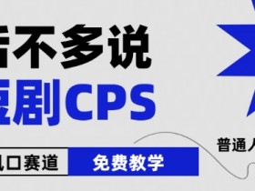 2024下半年微短剧风口：周星驰小杨哥免费教学，小白入门指南-54创业网