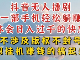 抖音无人直播不封号秘诀：日入过千技巧大揭秘，为什么你总被封？-54创业网