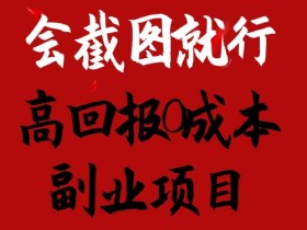 离婚模板副业揭秘：0成本日赚1.5k+，会截图就能做的高回报项目-54创业网