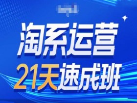 淘系运营24天速成：第28期万相台无界实战课，免费引流技巧大公开-54创业网