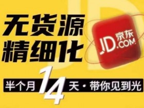 京东无货源爆款训练营：0门槛快速上手，轻松复制放大做店群-54创业网