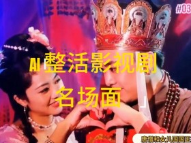AI影视剪辑赚钱秘诀：无脑复制名场面，日入1k真实案例大公开-54创业网