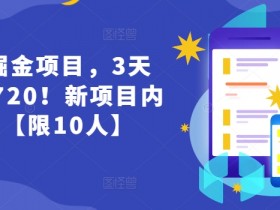 3天狂卖2720单！货币掘金新项目内测招募，限10人速抢-54创业网