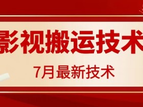 7月29日影视搬运技术：轻松破百万播放的秘诀-54创业网