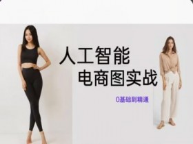 AI绘图教程：0基础到精通SD电商图实战，人工智能绘画技巧-54创业网