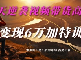 30天逆袭视频带货高手：麦子甜特训营单月变现6万+，新手也能轻松上手-54创业网