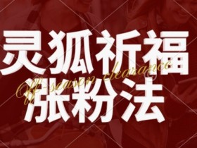 灵狐送祈福视频号涨粉秘籍：3种收益日入1k+，分成计划+橱窗带货全揭秘-54创业网