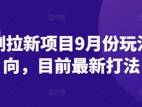 9月短剧拉新最新玩法：最新打法与项目方向解析-54创业网