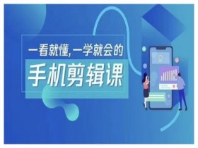 抖音手机剪辑教程：运营变现技巧，新手小白一学就会-54创业网