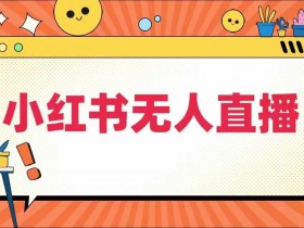 小红书无人直播怎么做？最新无人半无人直播玩法，全域电商变现技巧-54创业网