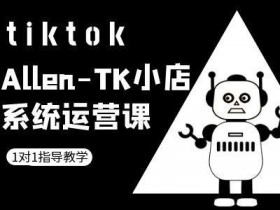 TK跨境电商运营课：从0到1玩转TikTok小店实战教程-54创业网