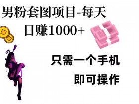 揭秘男粉私域项目：手机日赚1千实操教程，小白也能轻松上手-54创业网