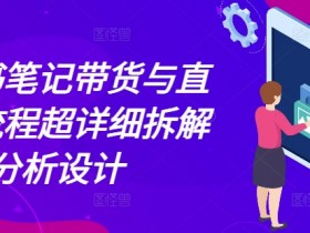小红书带货攻略：笔记与直播全流程拆解，新手必看超详细教程-54创业网