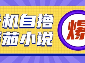 10元成本日赚200+：云手机自撸小说玩法揭秘，操作超简单！-54创业网