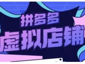 拼多多虚拟店铺实操指南：虚拟类目玩法技巧，从0到1轻松赚钱-54创业网