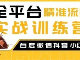 百度抖音小红书SEO引流课：全平台精准流量实战训练营-54创业网