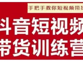 抖音男装带货教程：0基础打造爆款账号，原创短视频轻松变现-54创业网