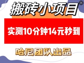 10分钟赚14元！实测搬砖小项目稳定日入几张(附赠必看技巧)-54创业网