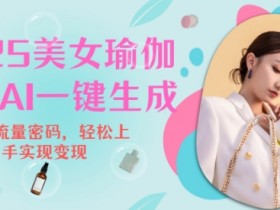 2025瑜伽美女视频：3步轻松流量变现，新手必学赚钱新玩法-54创业网